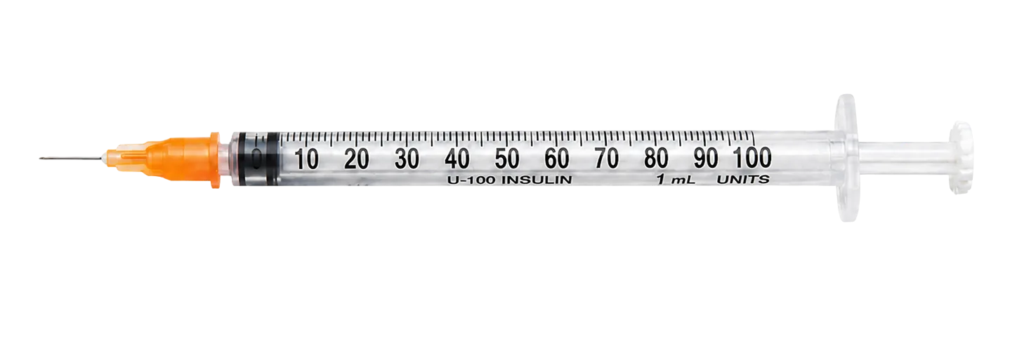 1,0 mL Insulinspritze
