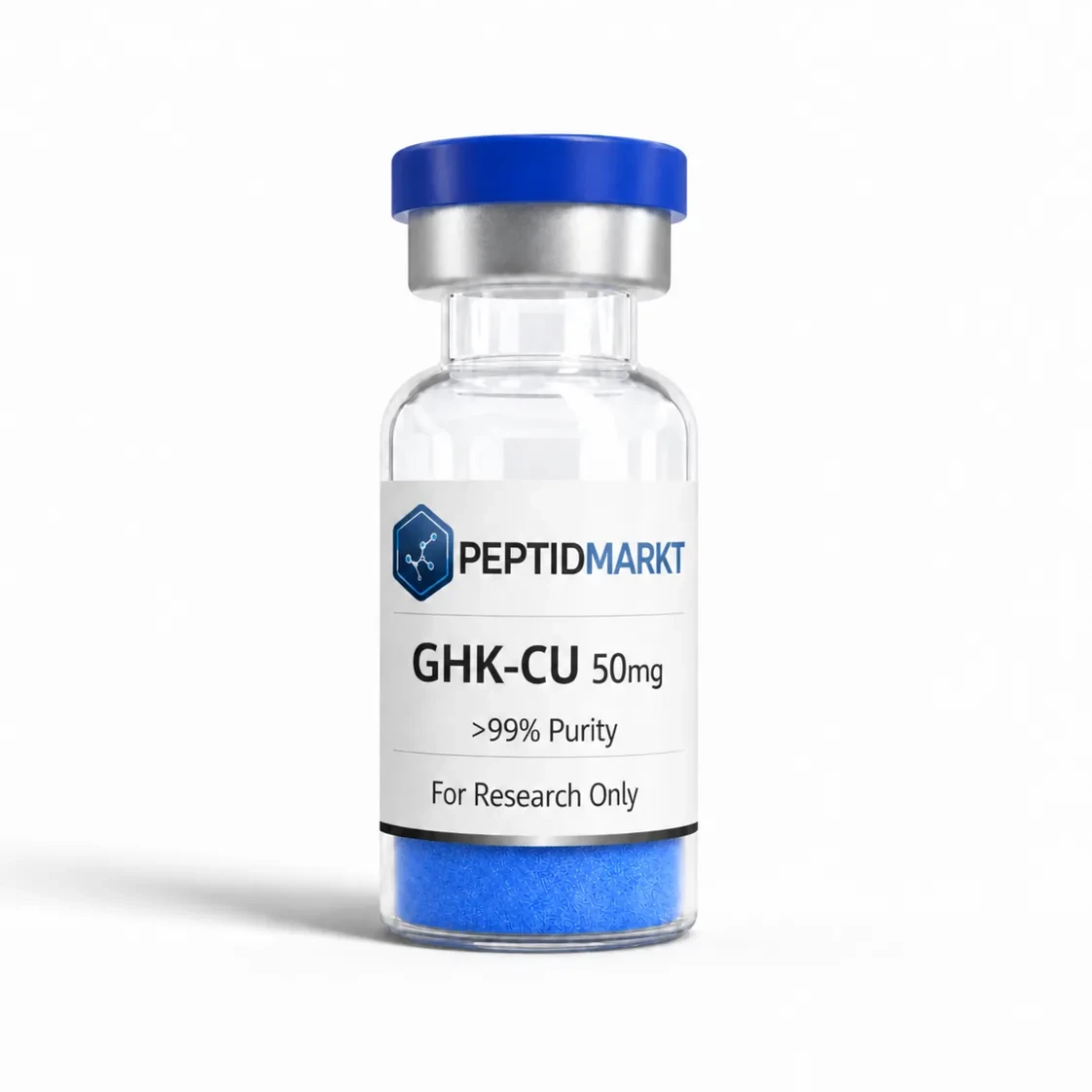 GHK-Cu 50 mg Vial — Kupferpeptid Tripeptid-1, lyophilisiert