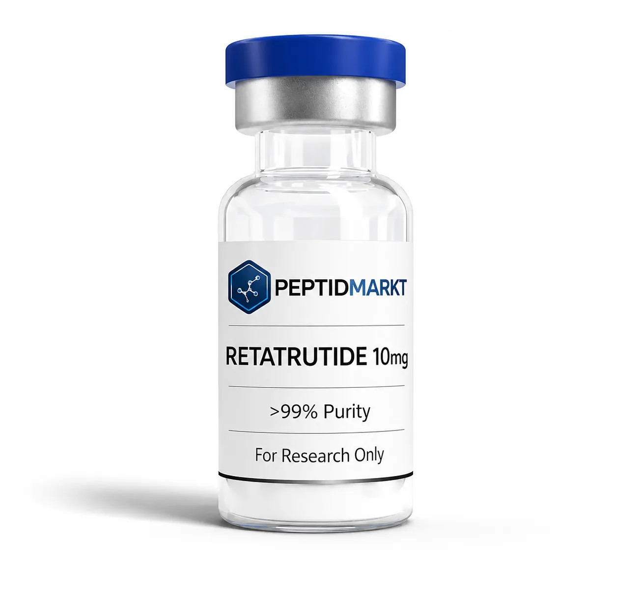 Retatrutide 10 mg Vial — Triple-Agonist GLP-1/GIP/Glucagon, lyophilisiert